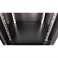 Шкаф 19" телекоммуникационный настенный, 12U 635x600х600 мм, дверь перфорация,черный